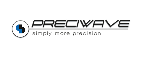 Logo von preciwave, simply more precision